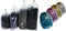 Set of 5 Plastic Storage Bags for Attic Storage, Suitcase Storage, Pillow Bag, Rug Bag, Plastic Drawstring Bags (Medium)