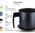 Cambom Bacon Grease Container with Fine Mesh Strainer, 1.3 L Iron Cooking Oil Can with Removable Coaster Tray