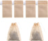 400 Pack Disposable Drawstring Tea Filter Bags, Unbleached Paper Tea Infuser for Loose Leaf Tea