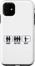 iPhone 11 Good Better Best Bread Baking Maker Lover Case