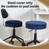 4 Dia.15.5"-18" Blue,4 Counts) SINOSSO Pcs Bar Stool Covers, Super Soft Velvet Round Stretchy Washable Dustproof