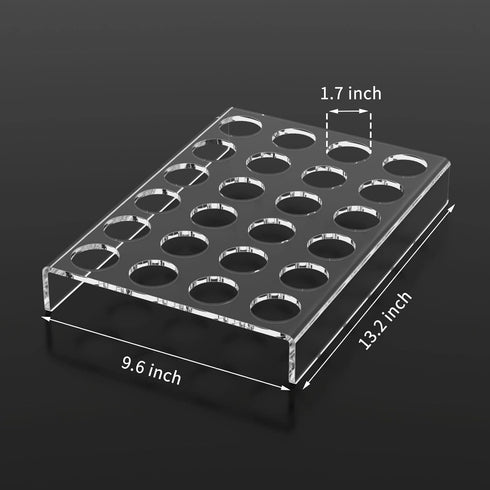 AITEE Acrylic K Cup Drawer Organizer, Clear K Cup Organizer Tray for Drawer or Countertop Storage, Holds 24 Coffee