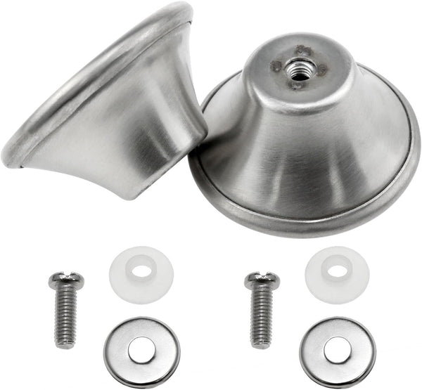 2PCS Enamelled Cast Iron Cookware Knobs, Pot Lid Knobs for Crucible Handles
