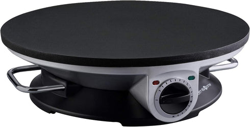 No Edge Crepe Maker, 13 Inch Electric Griddle & Non-stick Pancake Maker, Crepe Pan