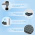 SEISSO Anti Vibration Pads for Washing Machine, 8 PCS Noise Dampening Pads for Anti Skid and Anti Shake