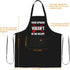 Funny Apron with 2 Pockets, Adjustable Neck Strap Cooking Apron for Christmas, Thanksgiving Gift