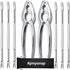 Lobsters Crackers and Picks Set, 8Pcs Crab Leg Cracker Tools - Stainless