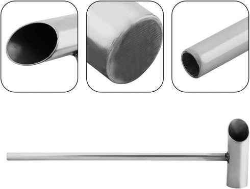 29cm/11.6in Marshmallow Spoon, Sugar Spoon for Cotton Candy Floss Machine, Stainless Steel Material