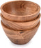Handmade Acacia Wood Bowl Set of 3 for Nuts, Candy, Appetizers, Snacks, Ideal for Dinner Parties & Family Gatherings
