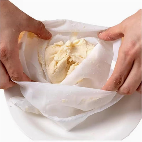 7x8 Inch, 20 Pack, DEHYDRATOR Tofu Press Cheesecloth Bags, Non-woven Material, for Straining Cheese and Tofu