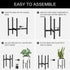 8 to12 inches 1 Pack, Plant Stand, Indoor Plant Stand Adjustable for Plant Pot, Metal Plant Stands For Indoor Plants