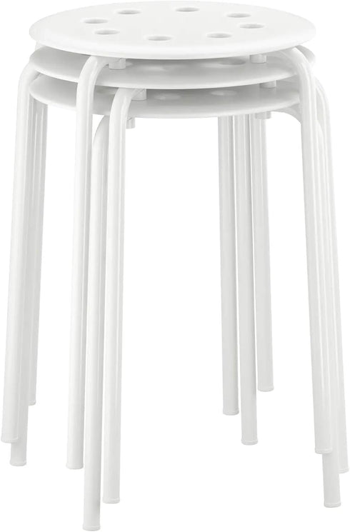 IKEA 32 cm (12 5/8 Marius Stool, White, '')