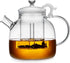 68OZ Glass Teapot, Large Glass Tea Pot With Infuser, Kettle For Stove