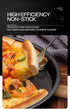 Bakeware Pizza Pan Set, 8x1 Inch Heavy Duty Non-Stick Bakeware for Pies, Pizza, and Cakes
