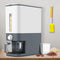 VenDotbi Rice Dispenser, 22-25 Lbs Rice Container with Measuring Cup, Upgraded Built-in