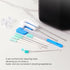 AIEVE Ice Machine Cleaner Brush Sets, 10 Pcs Ice Maker Cleaning Tools Kits