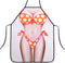 Funny Kitchen Chef Waitress Cooking Baking Pottery Grilling Apron (Bikini)