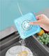 Fruit Vegetable Washing Machine, USB Portable Ultrasonic Electrolysis Fruit Purifier, Mini Dishwasher, Blue
