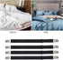Adjustable Bed Sheet Clips, Heavy Duty Sheet Fasteners Holder Straps for Mattress, Sofa, Couch, Recliner