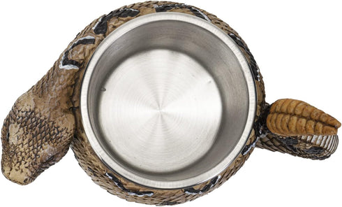 SUMMIT 16 oz COLLECTION Rattlesnake Coffee Mug Cup fl Diamondback Rattler Beer Tankard
