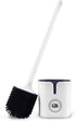 Unique RV Toilet Bowl Brush, Compact Design with Silicone Bristles, No-Drip Holder for Easy Storage on Travel Days