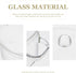 Clear Glass Pots for Cooking, Thickened Glass Stew Pot with Lid for Stove