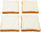 Joeabor 4 Artificial Bread Slice Set Fake White Sliced Bread Realistic Fake Food