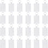 Framendino 24 Pack Acrylic Keychain Blanks Rectangle Photo Frame Key Rings, 2 x 3 Inch