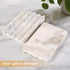 2PCS Koville Italian Natural Marble Soap Dish for Shower, Multi-Color Stone Soap Tray for Bathroom, Bar Soap Holder