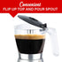 Brentwood TS-119S Electric Moka Pot Espresso Machine, 6 Servings, Silver