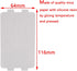 10 Pcs Microwave Oven Mica Plate Sheet,Single Size 116mm x 64mm,Microwave Replacement Accessory,Suitable for Many Home Appliances