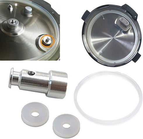 Sealing Rings Silicone Gasket Float Valve Kit for 5 or 6 Quart Innova Instant Pot Models IP-CSG60, IP-CSG50