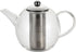 BonJour Tea Glass Teapot with Stainless Steel Infuser, 23.7 Ounce, Clear