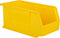 Hudson Exchange 11" x 5-1/2" x 5" Plastic Stackable Storage Bin and Hanging Container (Yellow)