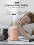 Mini Humidifier Cool Colorful USB Personal Desktop for Car, Office, Bedroom, Auto Shut-Off, 2 Mist Modes, Quiet (Pink)