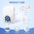 Replacement GN Vacuum Cleaner Bags for Miele Classic C1, Complete C2, C3, 6 Pack Dust Bags + 2 Filters