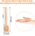 51 PCS Mini Wooden Honey Sticks Dipper, 3 Inch Honey Stirrer Stick for Honey Jar Dispense Drizzle Honey and Wedding