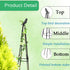 47" Indoor-1 Pack Garden Trellis, Plant Trellis for Potted Plants Flowers Vegetables and Vines,Tomato Cage Tower,Garden