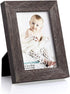 RPJC 3.5x5 inch Picture Frame - Solid Wood High Definition Glass for Table Top Display and Wall Mounting