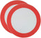 Premium Non Stick Reusable Round Silicone Baking Mat Set of 2, 8.5 inch Diameter for 9 inch Round Cake Pan