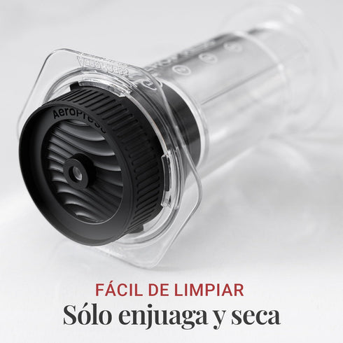 2 AeroPress Clear Coffee Press - All-in-One French Press, Pour-Over & Espresso Style Manual Brewer, Min Brew for Less