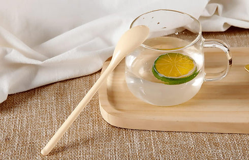 5Pcs Melamine Long Handle Mixing Spoon, 7.2 Inch, Colorful Plastic Coffee Spoons for Latte Machiatto, Tall Iced Tea,