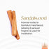 Gonesh Extra Rich Scented Incense Sticks - 10” Slow Burn Aromatic Sandalwood Sticks, 80 Pack