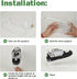 Closet 10 Pack) Shoe Slot Organizer,Adjustable Shoe Stacker for a Pair of Shoes,Shoe Holder Space Saver,Double Deck
