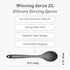 Starpack 'Winning Serve' XL Premium Silicone Serving Spoon (13.5") - Large Silicone Spoon for Cooking High Heat