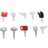 10 Sets Solarhome Heavy Construction Equipment Ignition Keys for Caterpillar Case JD Hyster Komatsu Keys Heavy