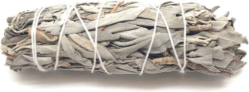 Smudge Kit Spiritual Set - White Sage, Cedar, 7 Chakra Sage, Palo Santo, Sandalwood Candle for Cleansing & Blessing