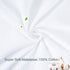 YINFUNG Quilted Pillow Sham White, Standard Set of 2 Muslin Cotton Tassel Fringe Pillowcases
