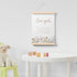 Room,12x16 Inch PaJiaNi Wildflower Nursery Decor, Our Girl Thank Heaven for Little Girls Wall Decor, Wildflower Picture