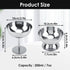 7oz/200ml Hapivida Ice Cream Cup, Stainless Steel Serving Dessert Bowls Silver Ice Cream Dish Sauce Bowls Footed Yogurt
